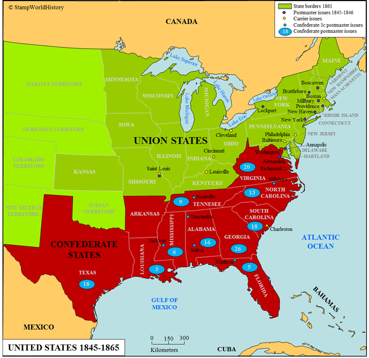 Postal history United States