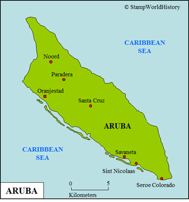 Postal history Aruba