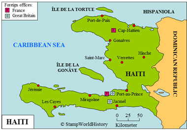 Postal history Haiti