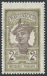 Postal history Martinique