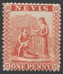 Postal history Nevis