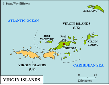 Postal history Virgin Islands