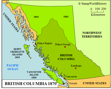 Postal history British Columbia & Vancouver Island