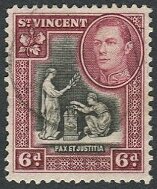 Postal history Saint Vincent