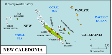 Postal history New Caledonia