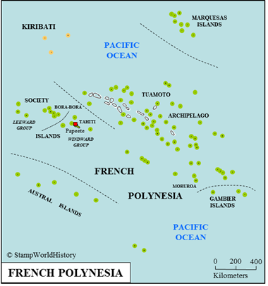 Postal history French Polynesia