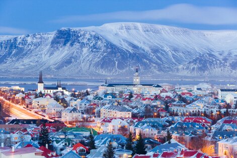 Reykjavik, the capital of Iceland