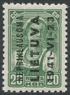 Postal history Lithuania